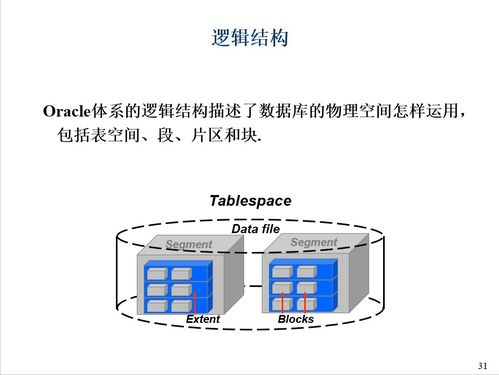 Oracle数据库的逻辑结构与存储层次 数据处理与存储支持的基石